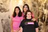 Exceptional Theater Company student Eva Beloso Vazquez, Exceptional Theater Company Executive Director Daniela Roeder, Exceptional Theater Company student and My Sensory Art founder Zofia Perez.