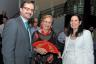 Spanish Consul Candido Creis, Olga Connor, Marcia Korn
