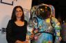 Astronaut Nicole Stott and Exploration Space suit