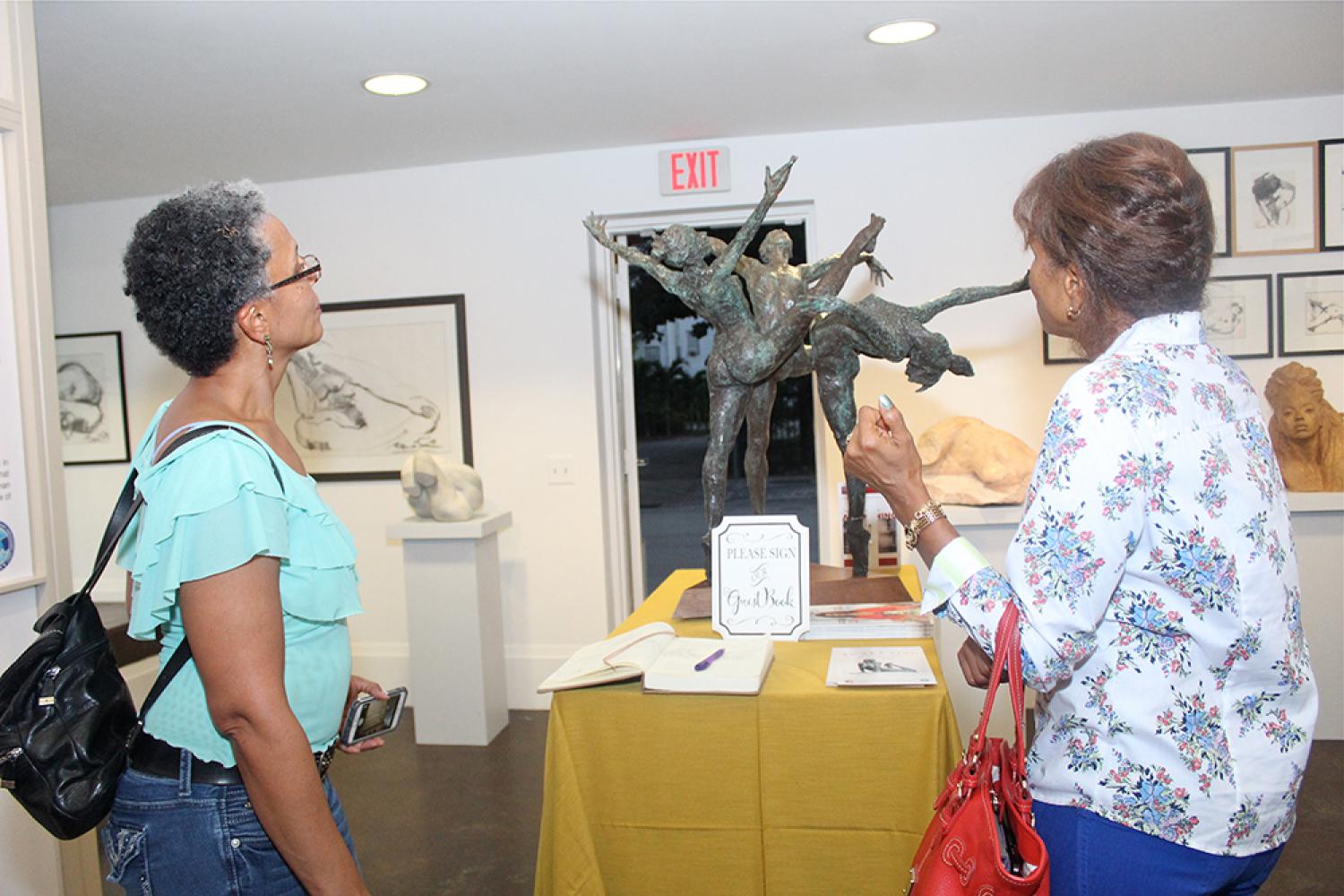 MAZ Gallery Hampton Art Lovers' Basil Watson Opening