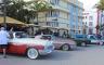 Antique cars at Art Deco Street Festival