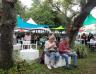 Coconut Grove Arts Festival Hospitality Lounge Area