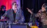Tito Puente Jr. and Melina Almodovar perform together