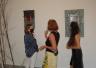 Art lovers at Carol Jazzar Gallery opening.