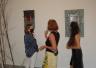 Art lovers at Carol Jazzar Gallery opening.