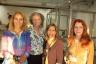 Artists Mila Hajjar, Jean Blackwell Font, Marilyn Valiente, and Mary Larsen