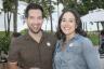 Adrienne Arsht Center media relations team Gino Campodonico and Alexandra Medina