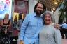 Miami New Drama Co-Founder and Artistic Director Michel Hausmann and former Miami Beach Mayor Matti Bower