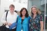 Nicola Herton, Kathleen Drohan, New World Symphony vice president, 				communications and public relations, Tiffany Evans