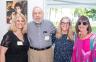 Michelle F. Solomon, miamiartzine.com editor, Al Alschulter, Jennifer Blackmore and Sharon Kersten.