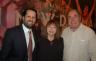 Miami New Drama Artistic Director Michel Hausman, Ana and former Miami Beach Mayor Neisen Kasdin