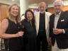 Maria Boord, Actor's Playhouse co-founders Barbara Stein and Lawrence E. Stein, Ray Gonas.