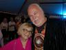 Charlotte Libov and artist Herbert Hofer.