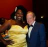 Toddra Brunson and Michael McKeever. McKeever received the inaugural “Best New Work” award, given in memory of theater critic Roger Martin.