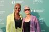 Grammy award-nominated jazz vocalist, composer and arranger Carmen Lundy and Elisabeth Oei, owner/producer at Record Label Afrasia Productions