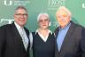 James S. and James L. Knight Foundation President Alberto Ibargüen, Victoria 			Rogers and Dennis Scholl, documentary filmmaker and the recently retired  			head of Oolite Arts