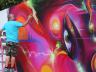 Mr Cenz for Street Art for Mankind working on his mural