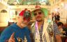 Artists Laurence Gartel and Daniel Chimowitz.