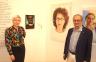 Jacqueline Goldstein, Museum Curator, and Artist Raymond Elman.