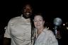 Ethan Dangerwing, Lori Bakkum, executive director, South Beach Jazz Festival.