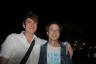 South Florid Jazz Festival Board of Directors Member Patrick Feeney and Steven 		Sandler.