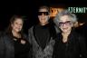 Allison Slakman, South Beach Jazz Festival President and  Artistic 					Director David New and his mother Charlotte.