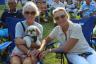 Karon Cohen,  Cheryl Irons with Coco.