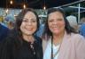Commissioner Laura Dominguez and Marisol Zenteno.