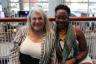Marilyn Reitman, Aeola Olagunju.