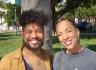 Tony Pierre and Bibi Andrade.
