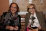‘Harry Clarke' Sponsor Rhoda Levitt, Devorah Harris.