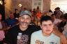 Gabriel Chirino with his son Gabriel, who won a scholarship.