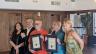 Commissioner Laura Dominguez, Mayor Steven Meiner, Stuart and Harvey
Burstein, and Hannah Baumgarten.