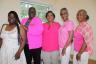Cresha Red, Tara Maramore, Ava Gilley, Alvena Johnson and Shereese Bennett of the 		Miami-Dade County Chapter of the Charmettes